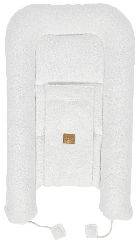 Бяло гнездо за бебе 55x83 cm – Meowbaby