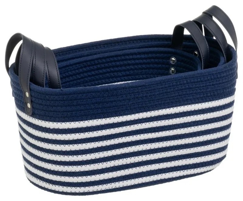 Текстилни кошници в комплект от 3 бр. 38x22x20 cm – Casa Selección