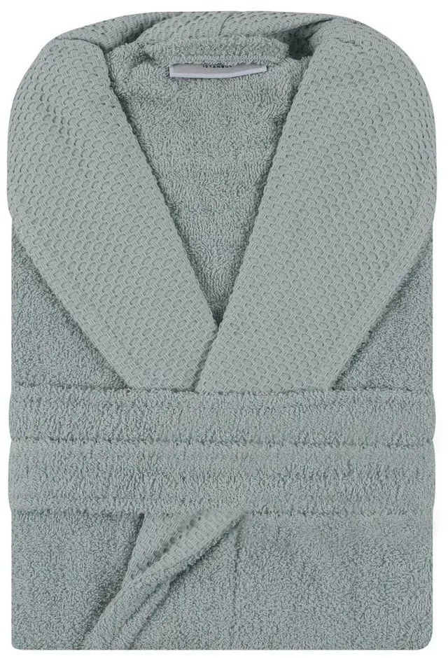 Памучен халат в ментов цвят размер M Cappa - Foutastic