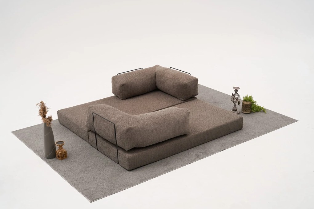 Троен диван Comfort, цвят Сив