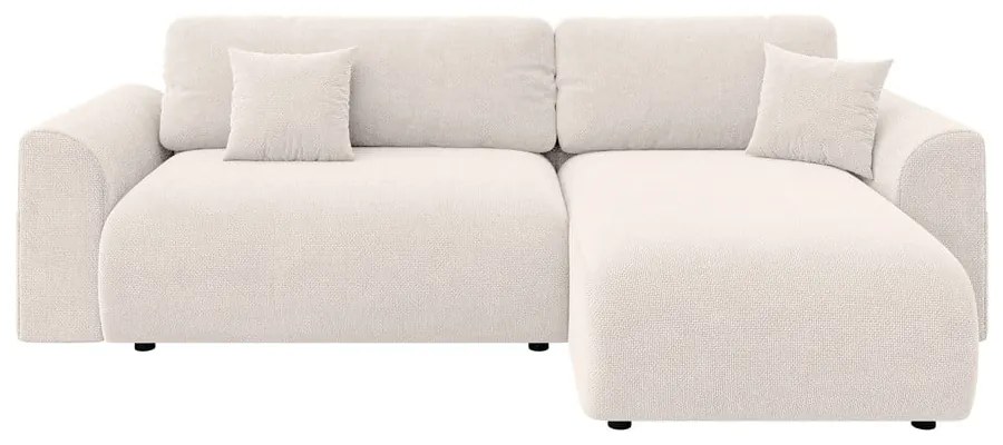 Бял разтегателен ъглов диван (променлив) Lorine – Ropez