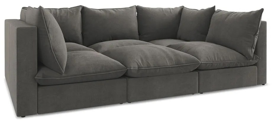 Тъмносив диван 255 cm Manao – Makamii