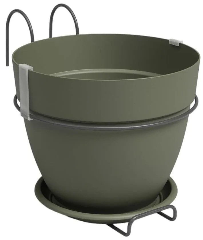 Висяща саксия от рециклирана пластмаса ø 20 cm Capri - Artevasi