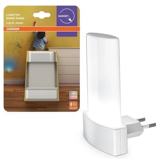 Osram - LED RGBW Нощна лампа с сензор LUNETTA LED/0,28W/230V