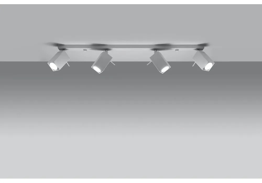 Бяло таванно осветително тяло Toscana - Sollux