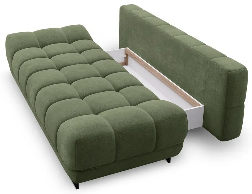 Зелен триместен разтегателен диван Cumulus - Windsor &amp; Co Sofas
