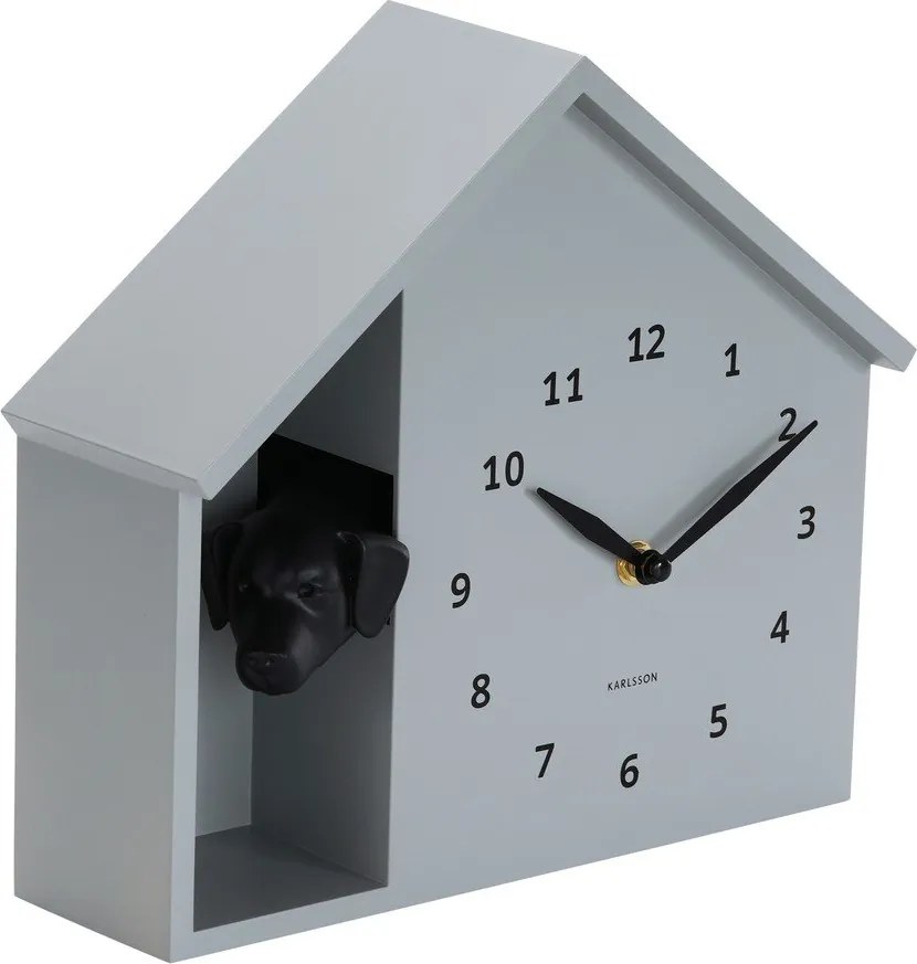 Стенен часовник Peeking Doggy – Karlsson