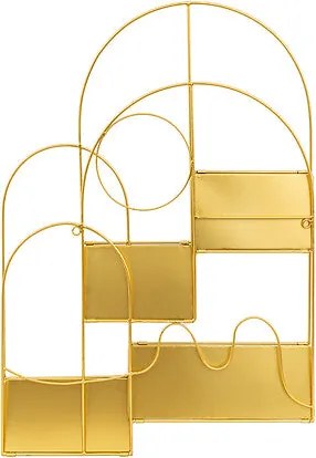 Рафт за стена atmosphera Tina, Метал, 60x50 см