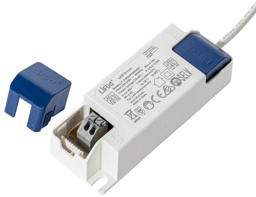 Вграден прожектор бял вкл. LED 3000K-5000K с DIP превключвател - Elias