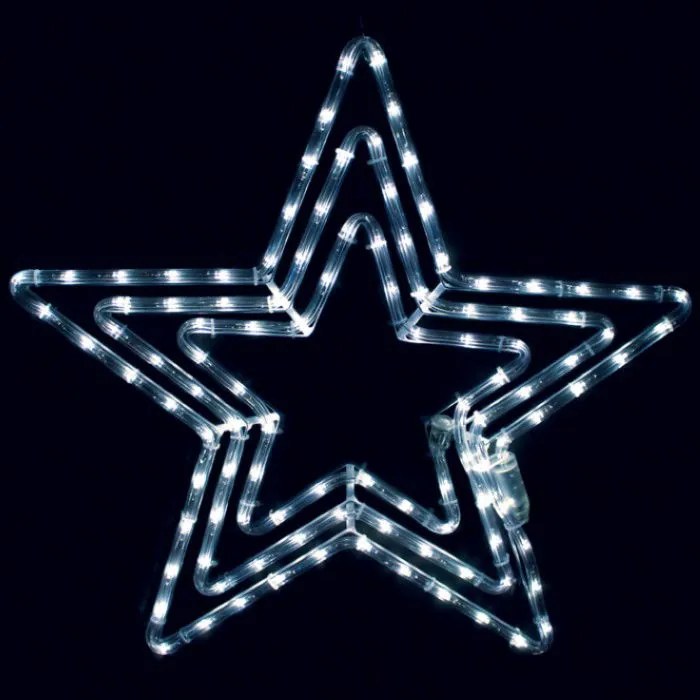 Светлинна тръба 3 concentric Stars-Cool White