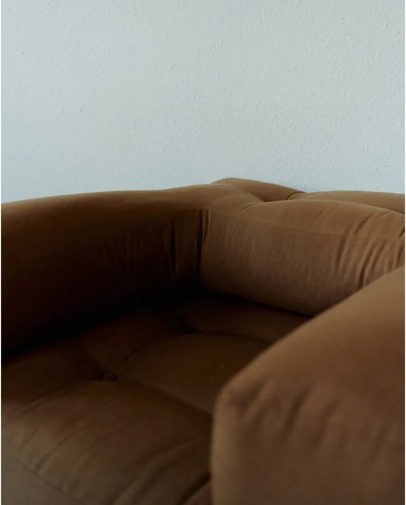 Променлив фотьойл Linen Beige Cube - Karup Design