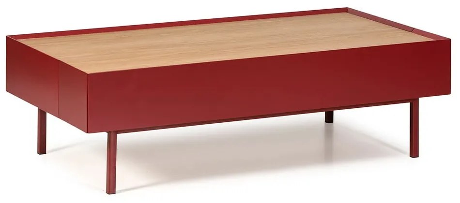 Тъмночервена масичка за кафе Arista - Teulat