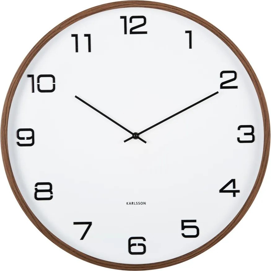 Стенен часовник ø 51 cm Delicado – Karlsson