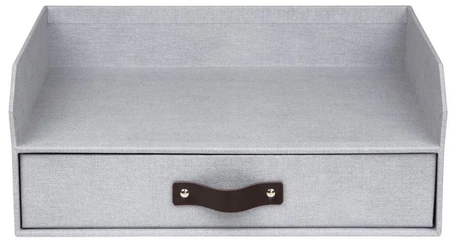 Картонен органайзер за докумнети с чекмедже Walter – Bigso Box of Sweden