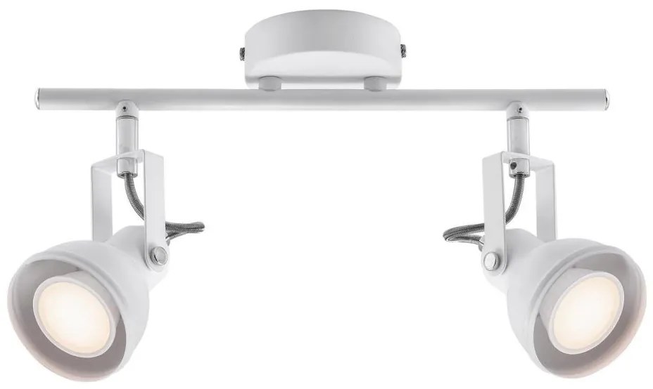Nordlux - Спот ASLAK 2xGU10/35W/230V бял