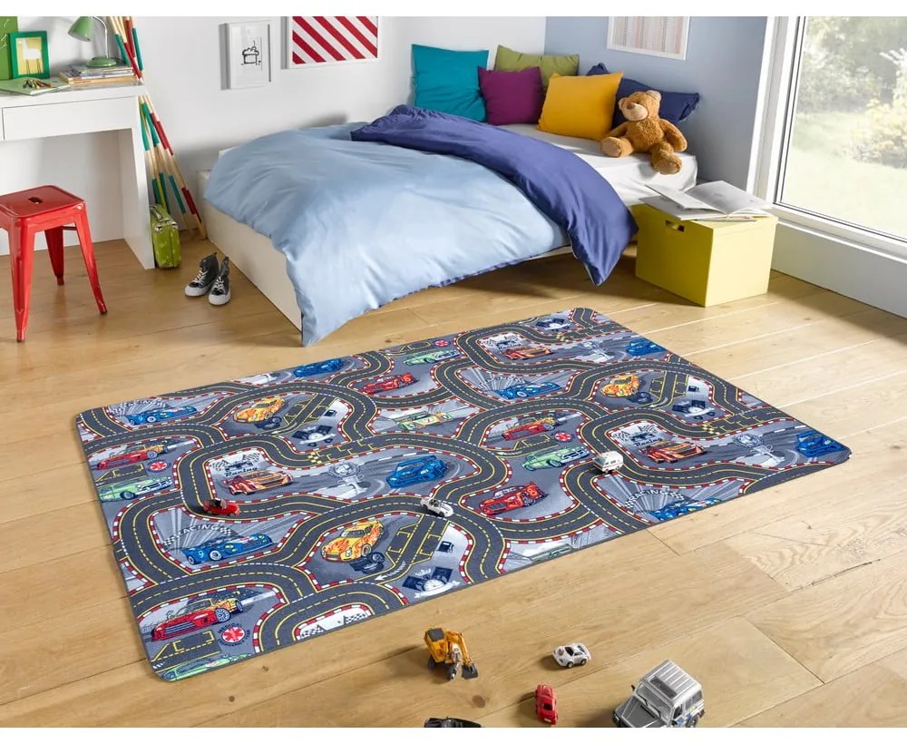 Детски бегач Игра , 90 x 200 cm Race Track - Hanse Home