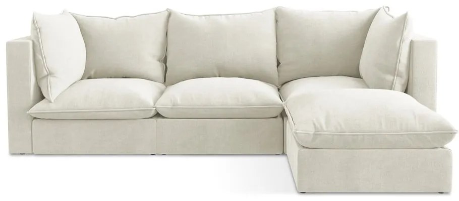 Бежов ъглов диван (десен ъгъл) Manao – Makamii