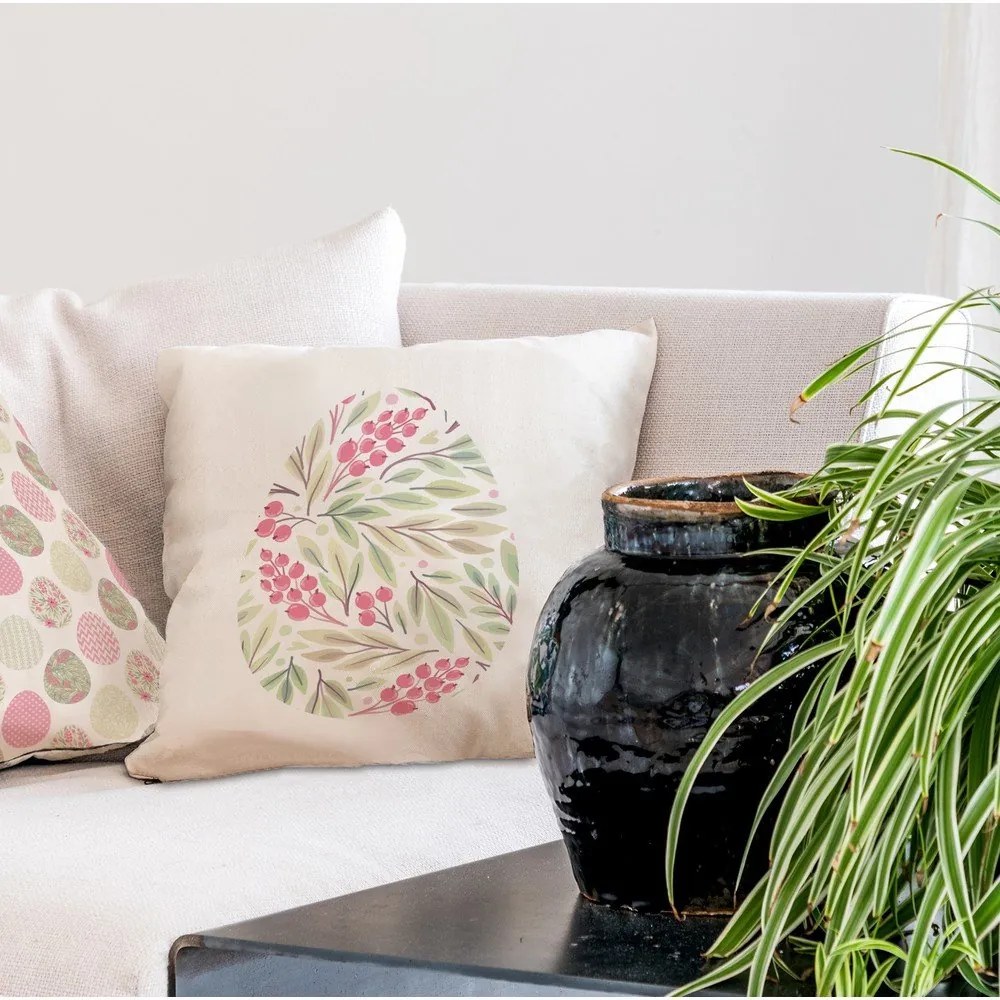 Памучна възглавница II, 45 x 45 cm Spring Eggs - Butter Kings