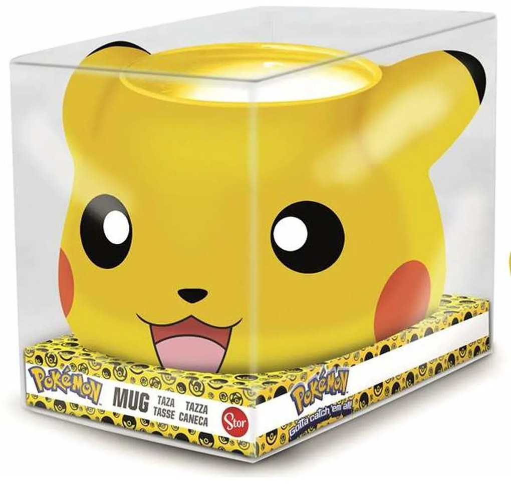 Керамична Чаша Pokémon Pikachu 440 ml 3D Керамика