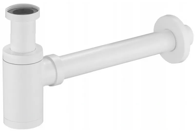Mexen полусифон за мивка кръгъл, бял - 79950-20