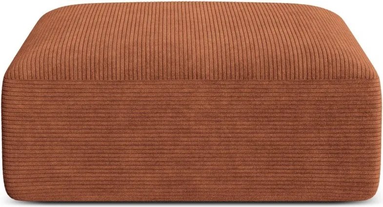 Теракотена табуретка от рипсено кадифе Campi – Cosmopolitan Design