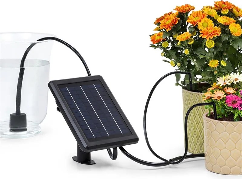 Blumfeldt Greenkeeper Solar, напоителна система, слънчев панел, 1500 mAh, 40 растения