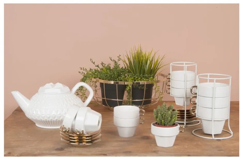 Купа с плодове Настоящо време Злато Open Grid - PT LIVING