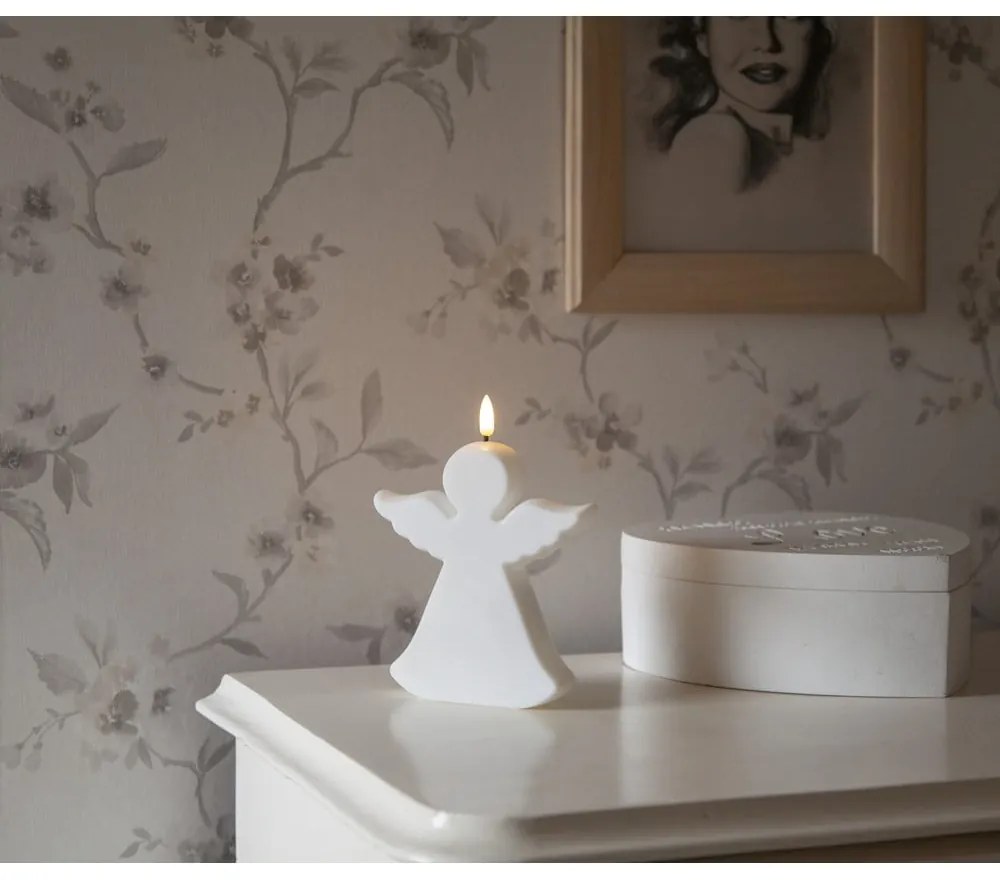 Външна LED свещ (височина 18 см) Flamme Angel - Star Trading