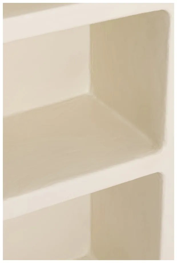 Бежов шкаф за книги 110x190 cm Nahua - Light & Living