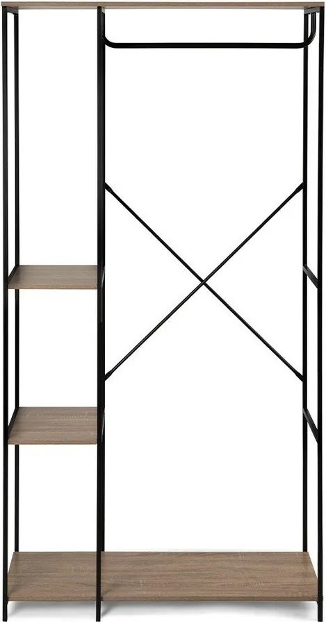 Черен стоманен комплект за коридор 90x170x40 cm Aris – Bonami Essentials