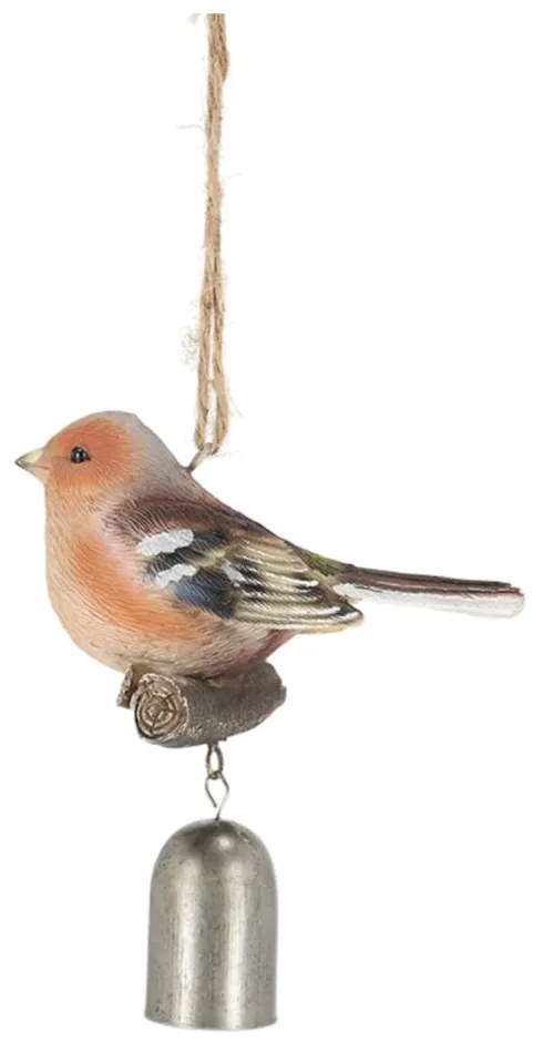 Градинска статуетка от полирезин с камбанка - Esschert Design