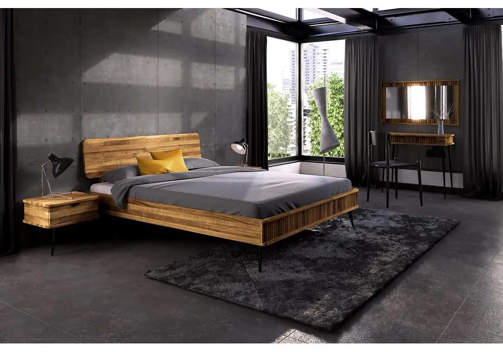 Дъбово двойно легло 160x200 cm Kula 1 - The Beds