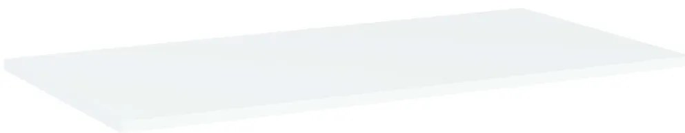 805330 vidaXL Рафтове за етажерка, 4 бр, бели, 80x40x1,5 см, инженерно дърво