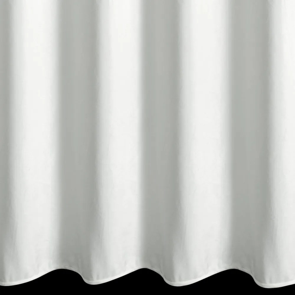 Кремава кадифена завеса с 3D рози - панделка Ширина: 140 см | Дължина: 270 см