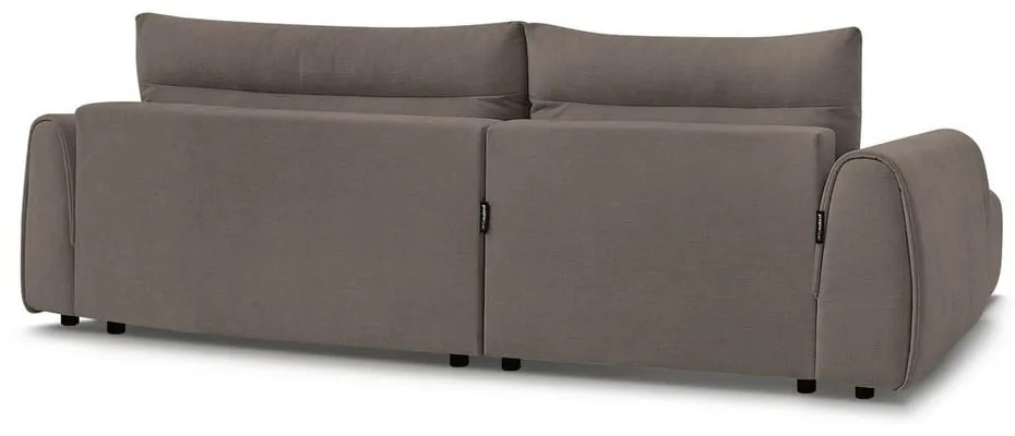 Кафяв ъглов диван Aden – Bobochic Paris