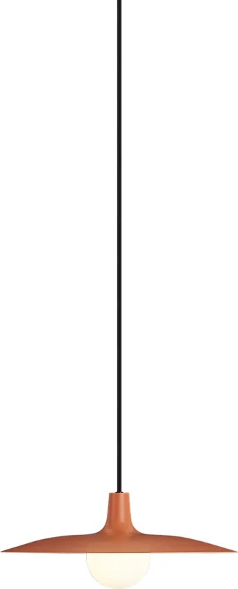 Ретро висяща лампа оранжева за релсова система 1-фазна - Slimline Panzi