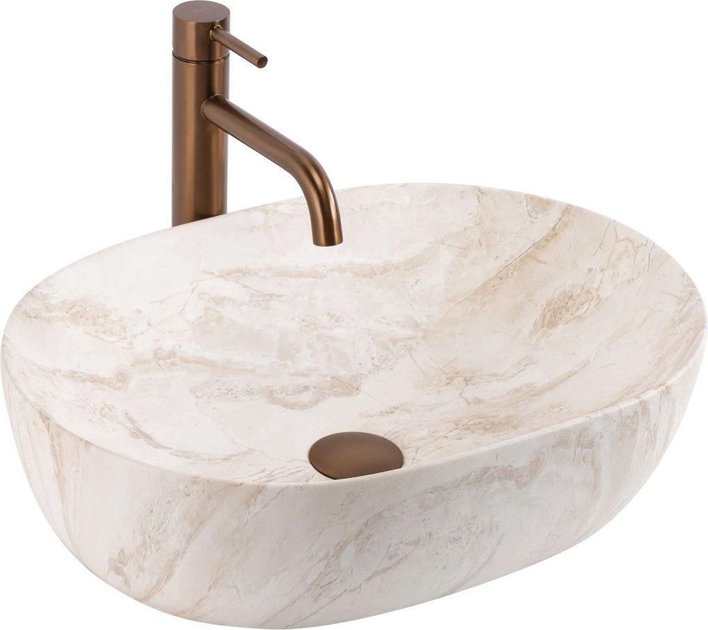 Умивалник за плот Rea Amelia Kallisto 48