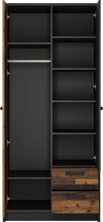 Гардероб Nebraska Двукрилен