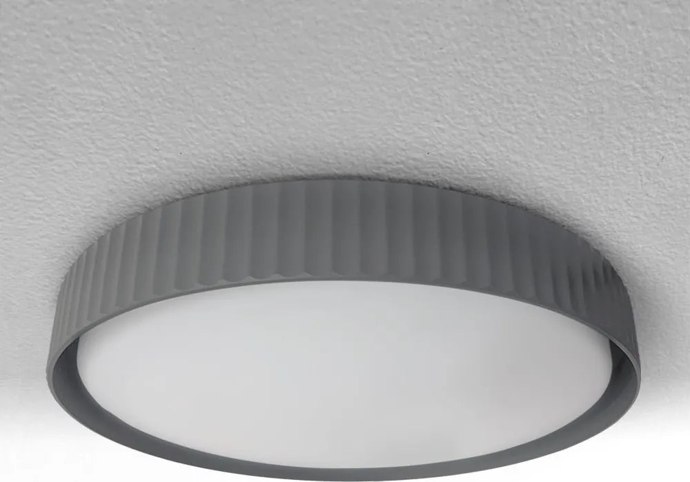 Brilagi - LED таванно осветително тяло LUCIA LED/24W/230V Ø 31 см сиво