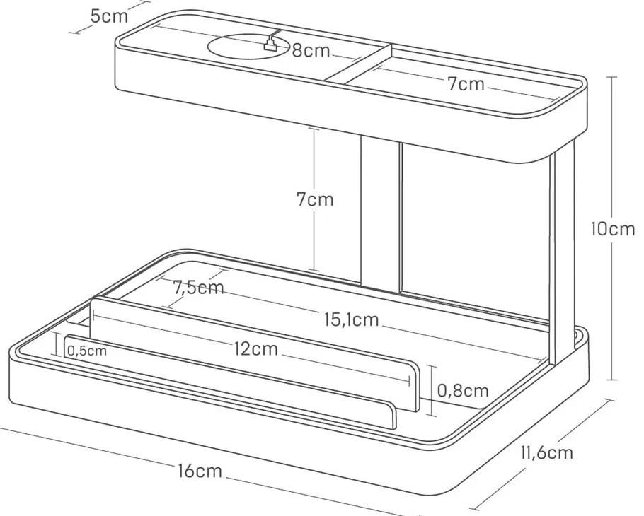 Метална стойка за таблет Tower – YAMAZAKI
