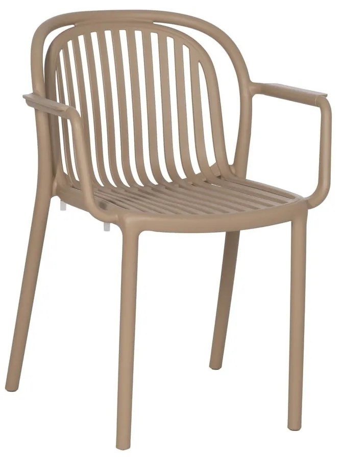 Бежов пластмасов трапезен стол Alia – Ixia