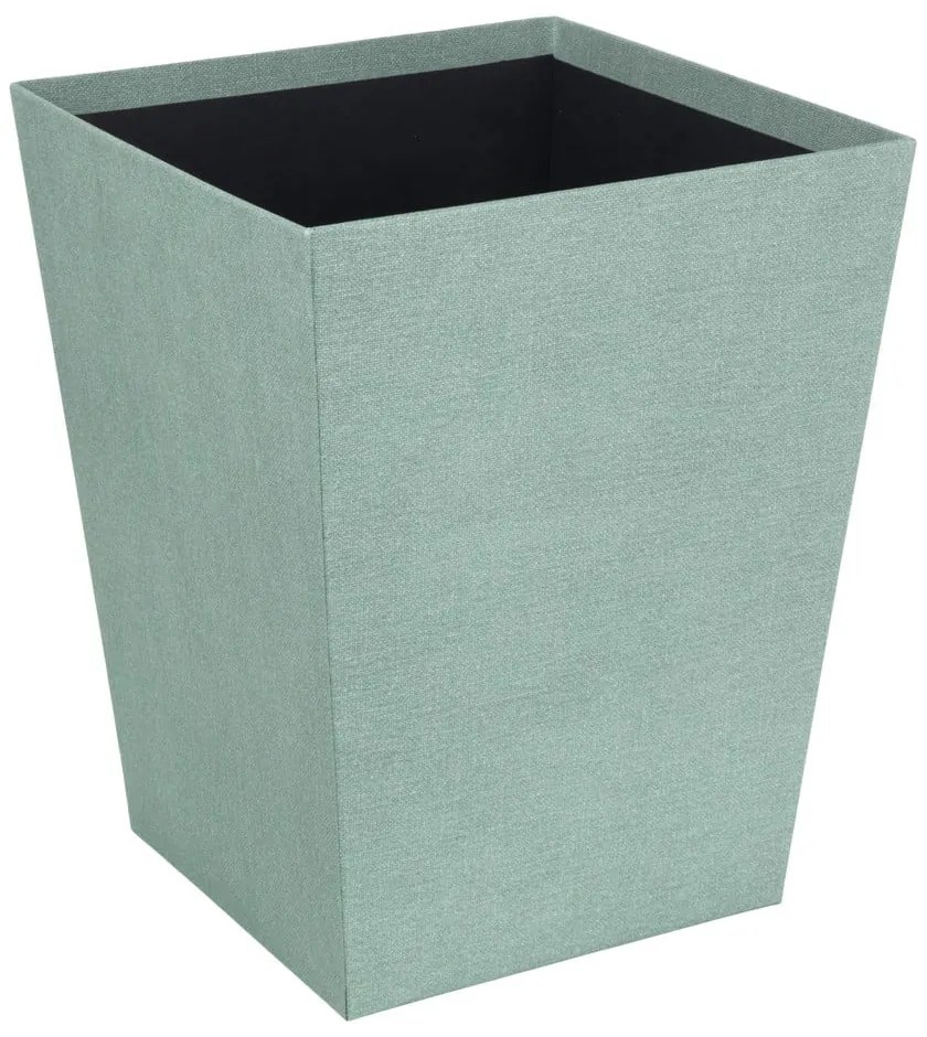 Тюркоазено офис кошче за боклук Sofia Canvas Paper Laminate – Bigso