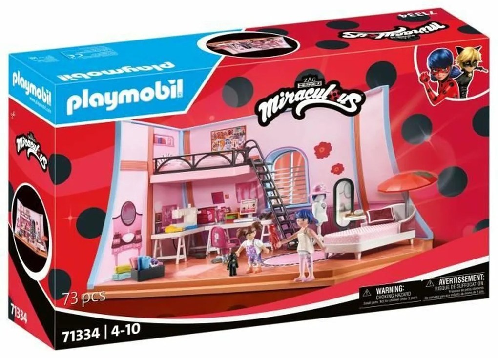 Playset Playmobil 71134 Miracolous 73 Части