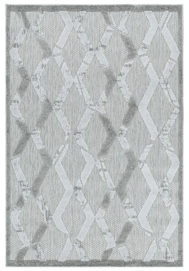 Светлосив външен килим 200x290 cm Bahama – Ayyildiz Carpets