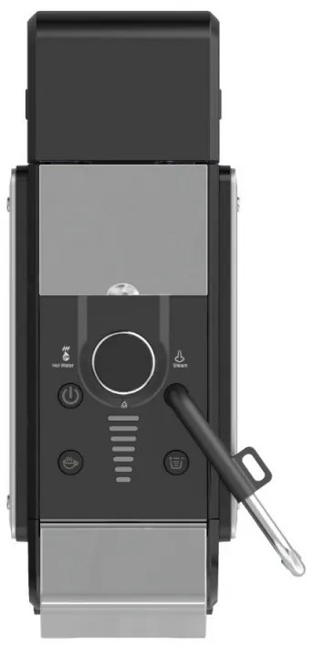 Разопакован: Еспресо машина за мляно кафе и капсули 8в1 Oliver Voltz OV51171N8M, 1450W, 1 л, 5 адаптера, 19 bar, Черен