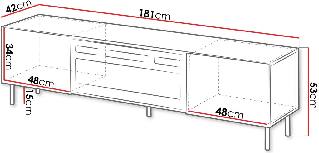 TV кабинет Aruba EF