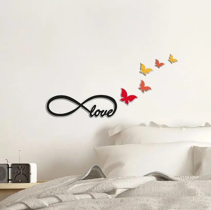 Декоративни стикери за стена от дунапрен 3D Infinity S