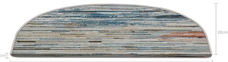 Килимчета за стълби в комплект от 16 части 20x65 cm Plain Sky - Vitaus
