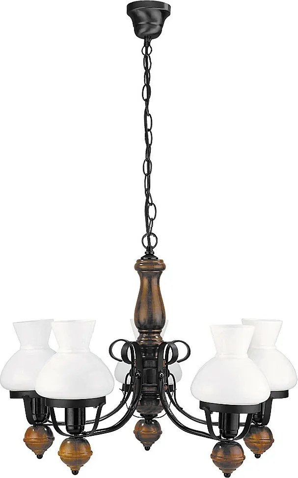 Rabalux Petronel Полилеи IP20 E27 5x MAX 60W K 7079