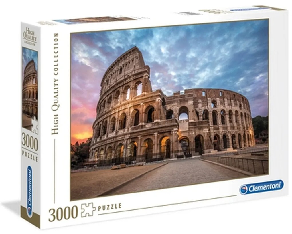 Пъзел Clementoni 33548 Colosseum Sunrise - Rome 3000 Части